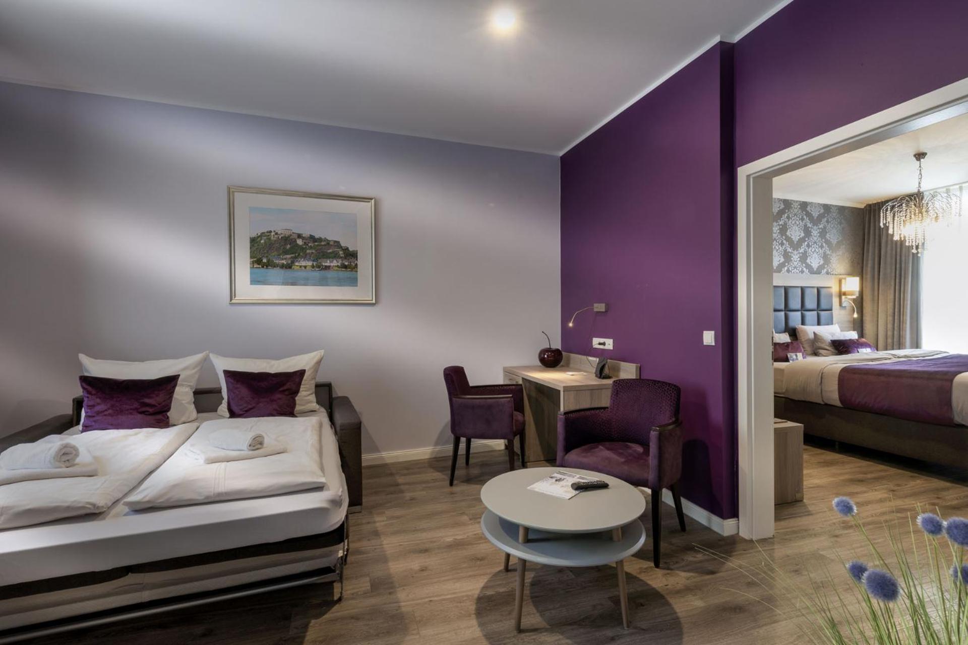 Apartmenthaus Burgenheimat In Rhens Bei Koblenz Bagian luar foto