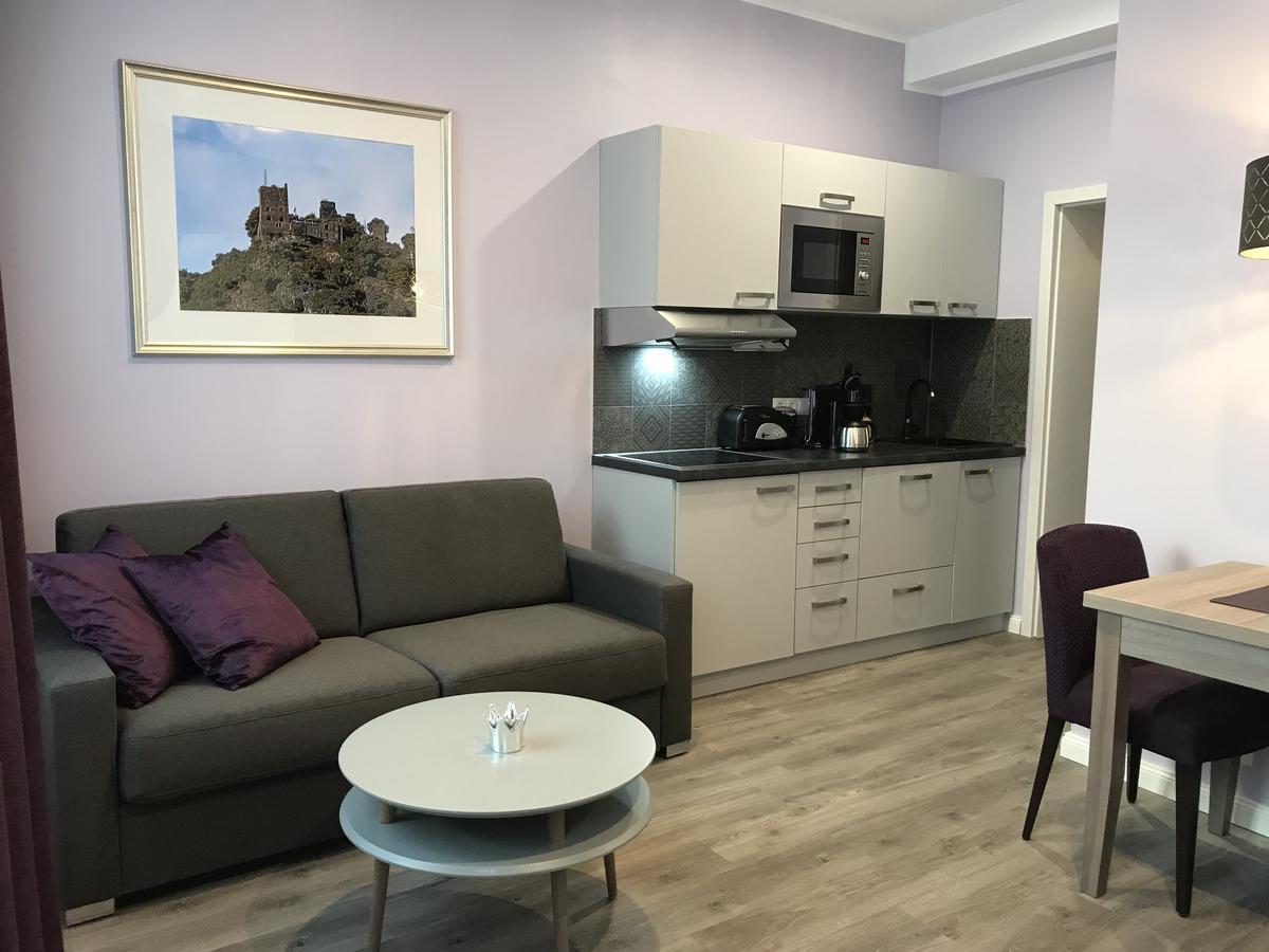Apartmenthaus Burgenheimat In Rhens Bei Koblenz Bagian luar foto